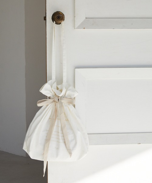 Heather（ヘザー）の「リボンキンチャクトート  940028（トートバッグ・レディース・ホワイト/アイボリー・ONE SIZE）」の2枚目の写真