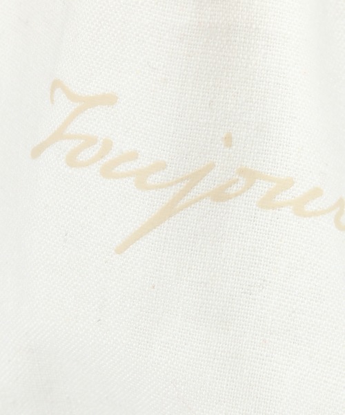 Heather（ヘザー）の「リボンキンチャクトート  940028（トートバッグ・レディース・ホワイト/アイボリー・ONE SIZE）」の4枚目の写真