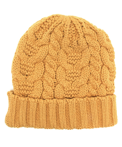 CIAOPANIC(チャオパニック)の「【Ciaopanic】キキCAP(ニットキャップ/ビーニー・レディース・ホワイト/ピンク/ブルー/イエロー/ネイビー・FREE)」の4枚目の写真