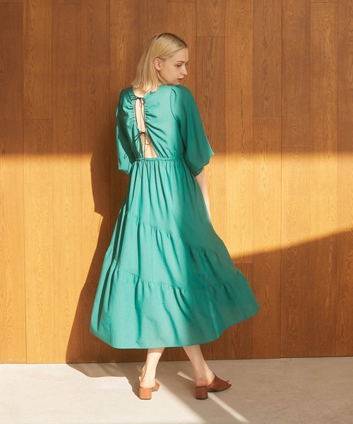 セール バックオープンティアードワンピース ワンピース The Virgnia ザ ヴァージニア のファッション通販 Zozotown