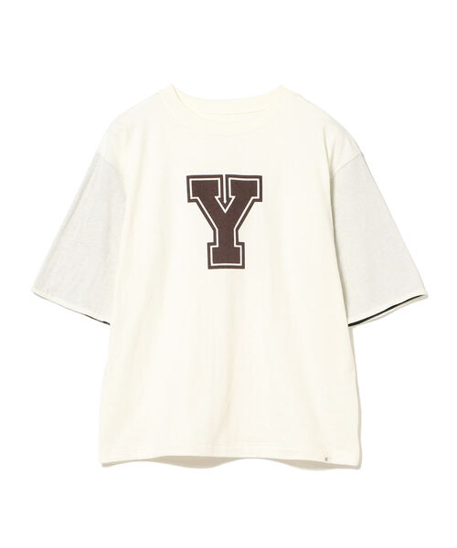 BEAMS BOY（ビームスボーイ）の「BEAMS BOY / ロゴ リバーシブル Tシャツ（Tシャツ/カットソー・レディース・ネイビー/ホワイト系その他7・ONE SIZE）」の11枚目の写真