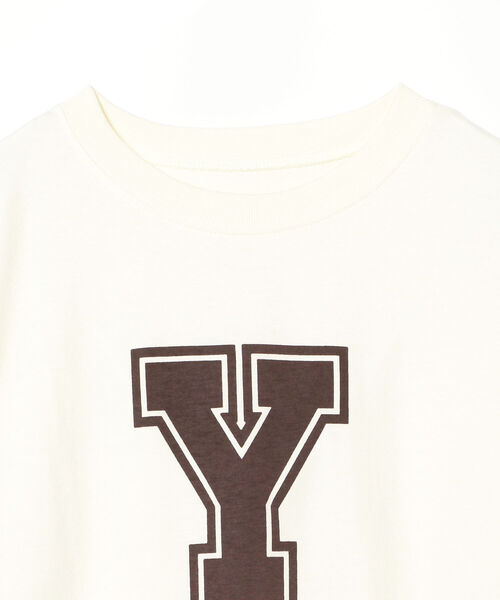 BEAMS BOY（ビームスボーイ）の「BEAMS BOY / ロゴ リバーシブル Tシャツ（Tシャツ/カットソー・レディース・ネイビー/ホワイト系その他7・ONE SIZE）」の12枚目の写真