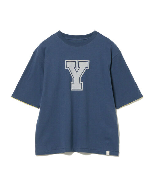 BEAMS BOY（ビームスボーイ）の「BEAMS BOY / ロゴ リバーシブル Tシャツ（Tシャツ/カットソー・レディース・ネイビー/ホワイト系その他7・ONE SIZE）」の16枚目の写真
