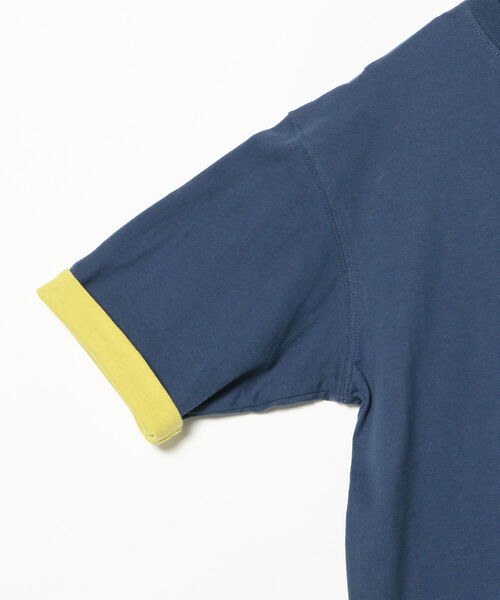 BEAMS BOY（ビームスボーイ）の「BEAMS BOY / ロゴ リバーシブル Tシャツ（Tシャツ/カットソー・レディース・ネイビー/ホワイト系その他7・ONE SIZE）」の21枚目の写真