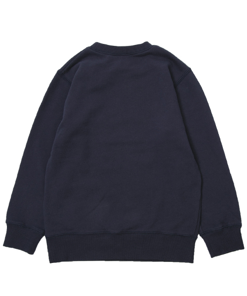 XLARGE KIDS(エクストララージキッズ)の「CREW SWEAT OG(スウェット・キッズ・ネイビー/アッシュ/ホワイト・7T/4T/8T/6T/5T)」の4枚目の写真