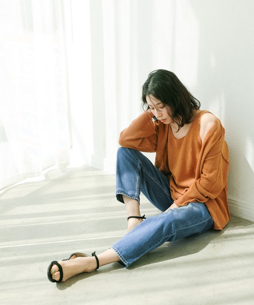 LEPSIM(レプシィム)の「ライトウエイトストレートデニム 936975(デニムパンツ・レディース・ブルー/ネイビー・MEDIUM/LARGE)」の22枚目の写真