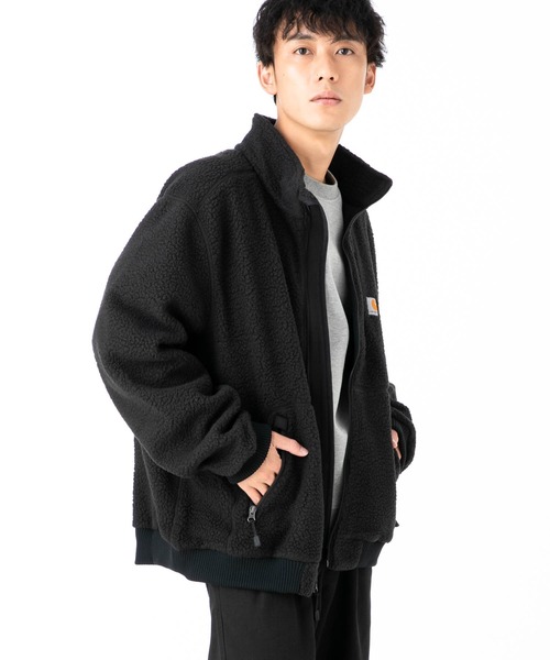 Carhartt（カーハート）の「カーハート フリース ジャケット（ブルゾン・メンズ・ブラック/カーキ/ネイビー・XL/M/L/XXL）」の6枚目の写真