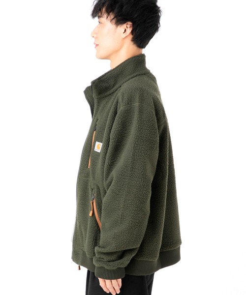 Carhartt（カーハート）の「カーハート フリース ジャケット（ブルゾン・メンズ・ブラック/カーキ/ネイビー・XL/M/L/XXL）」の20枚目の写真