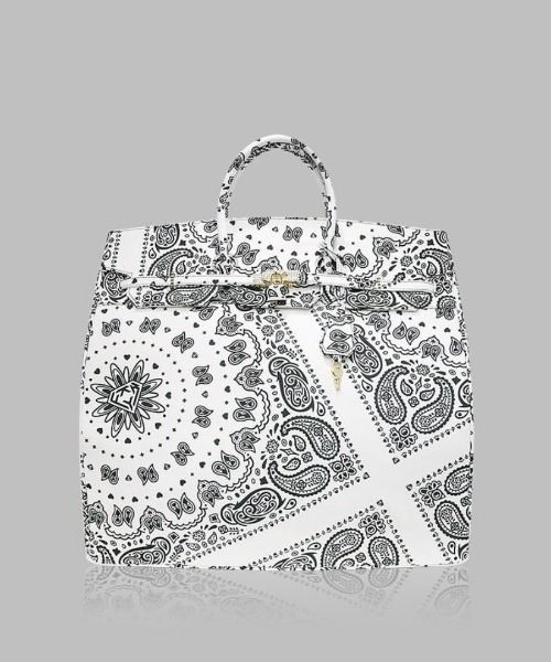 B'2nd(ビーセカンド)の「FKYB(エフケーワイビー)Paisley mini bag / ペイズリーミニバッグ(トートバッグ・レディース・ホワイト/ブラック/その他・FREE)」の2枚目の写真