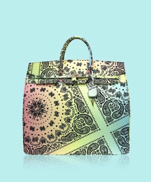 B'2nd(ビーセカンド)の「FKYB(エフケーワイビー)Paisley mini bag / ペイズリーミニバッグ(トートバッグ・レディース・ホワイト/ブラック/その他・FREE)」の1枚目の写真