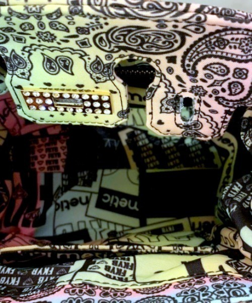 B'2nd(ビーセカンド)の「FKYB(エフケーワイビー)Paisley mini bag / ペイズリーミニバッグ(トートバッグ・レディース・ホワイト/ブラック/その他・FREE)」の6枚目の写真