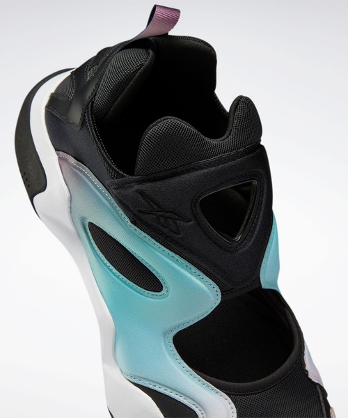 Reebok（リーボック）の「フューリーライト モレキュール フェスティバル / Furylite Molecule Festival Shoes（スニーカー・レディース・ブラック×ホワイト/ブラック系その他/ホワイト/オフホワイト/ブラック×ブラック・23.5cm/25.0cm/26.5cm/28.0cm/24.5cm/26.0cm/27.5cm/29.0cm/28.5cm/24.0cm/25.5cm/27.0cm/23.0cm/22.5cm）」の11枚目の写真