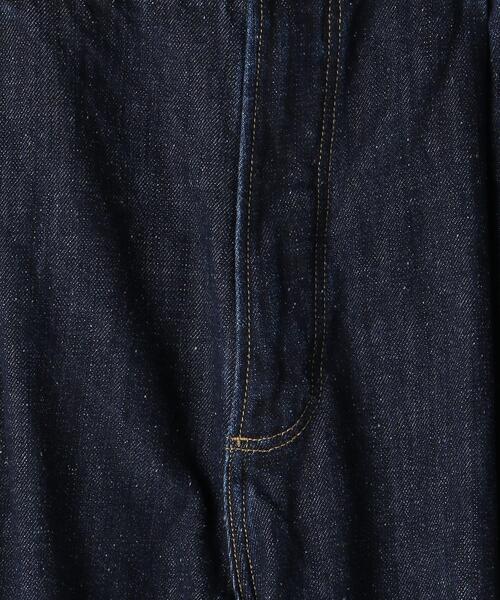 STUDIO NICHOLSON（スタジオニコルソン）の「＜STUDIO NICHOLSON（スタジオ ニコルソン）＞ デニムパンツ PUCH（デニムパンツ・メンズ・ホワイト/ネイビー・SMALL/MEDIUM）」の5枚目の写真