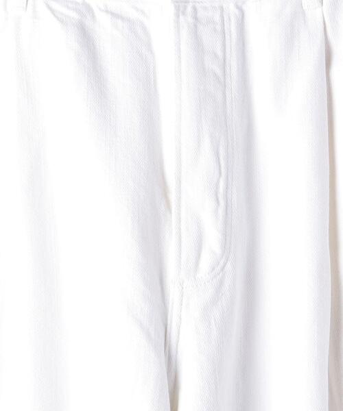 STUDIO NICHOLSON（スタジオニコルソン）の「＜STUDIO NICHOLSON（スタジオ ニコルソン）＞ デニムパンツ PUCH（デニムパンツ・メンズ・ホワイト/ネイビー・SMALL/MEDIUM）」の4枚目の写真