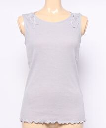 2wayモチーフレースタンク