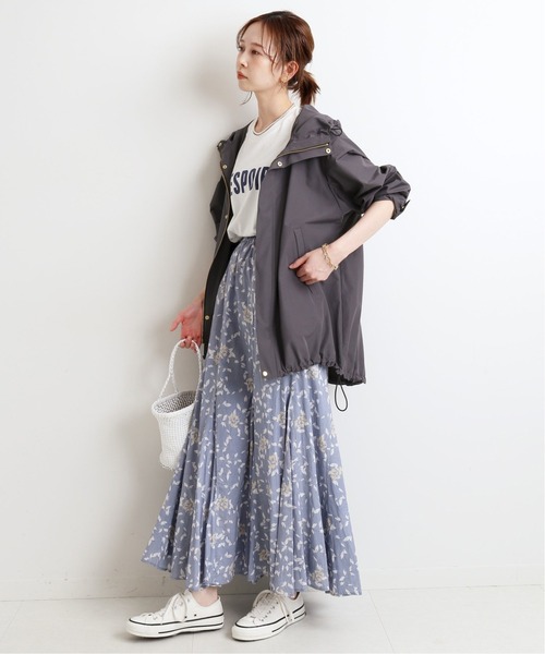 IENA（イエナ）の「P/Cタフタフーデットブルゾン◇（ブルゾン）」 - WEAR