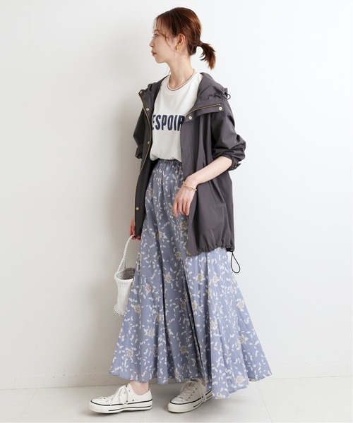 IENA イエナ フーデッドブルゾン36 美品 IENA（イエナ）の「P/Cタフタフーデットブルゾン◇（ブルゾン）」 - WEAR