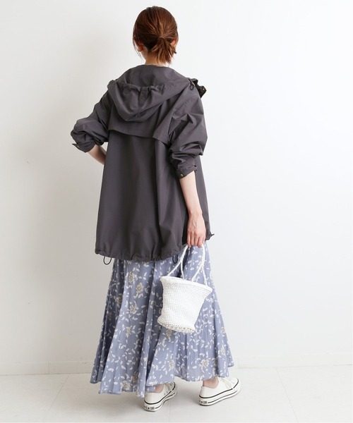 IENA イエナ フーデッドブルゾン36 美品 IENA（イエナ）の「P/Cタフタフーデットブルゾン◇（ブルゾン）」 - WEAR