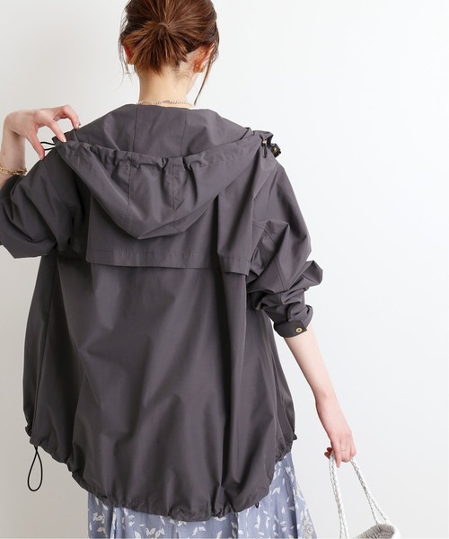 IENA P/C タフタ フーデットブルゾン 38 ブラック タフタフーデットブルゾン | イエナ(IENA) | マルイウェブチャネル