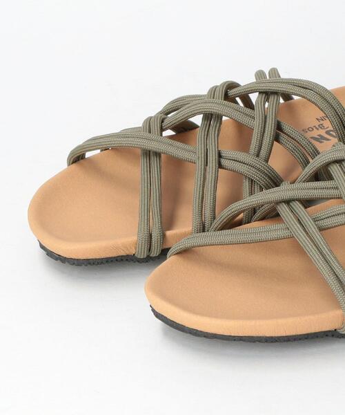 PLAKTON（プラクトン）の「＜PLAKTON＞コードサンダル ◆（サンダル・レディース・ブラック/オレンジ系その他/オリーブ・38/35/36/37）」の7枚目の写真