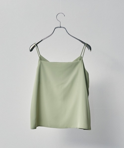 ECRIRE（エクリール）の「フロントボタンキャミ（キャミソール・レディース・ブラック/オフホワイト/イエロー/グリーン/ラベンダー・フリー）」の22枚目の写真