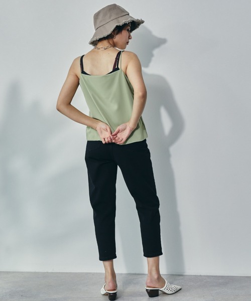 フロントボタンキャミ（キャミソール）｜ECRIRE（エクリール）の