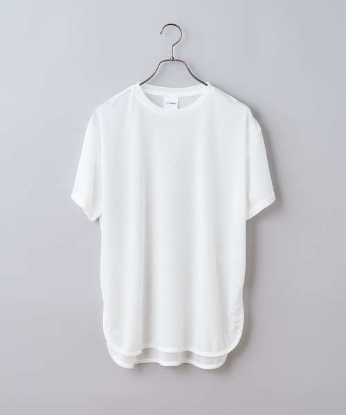 CIAOPANIC（チャオパニック）の「ラウンドシアーTシャツ（Tシャツ/カットソー・レディース・オフホワイト/ブラック/ブルー系その他・FREE）」の15枚目の写真