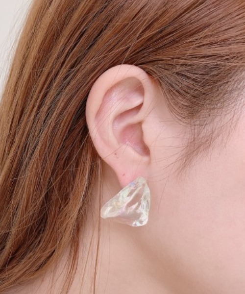 VANNIE U(ヴァニーユー)の「Aurorastone pierce(ピアス(両耳用)・レディース・クリア・FREE)」の7枚目の写真