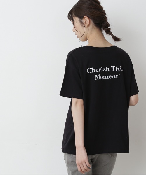 FREE'S MART（フリーズマート）の「◆レトロロゴビッグＴシャツ（Tシャツ/カットソー・レディース・ブラック/ホワイト/イエロー・FREE）」の3枚目の写真