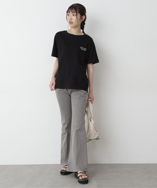 FREE'S MART（フリーズマート）の「◆レトロロゴビッグＴシャツ（Tシャツ/カットソー・レディース・ブラック/ホワイト/イエロー・FREE）」の10枚目の写真