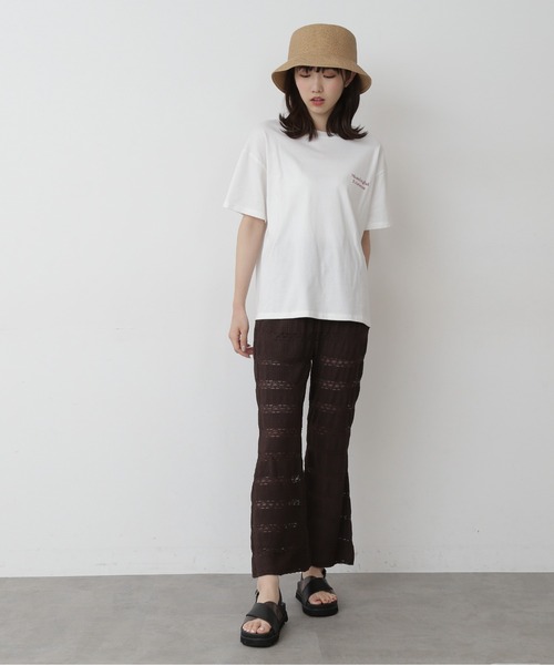 FREE'S MART（フリーズマート）の「◆レトロロゴビッグＴシャツ（Tシャツ/カットソー・レディース・ブラック/ホワイト/イエロー・FREE）」の11枚目の写真