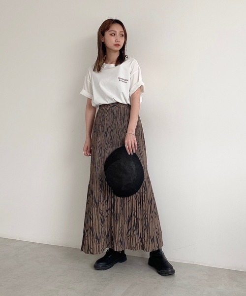 FREE'S MART（フリーズマート）の「◆レトロロゴビッグＴシャツ（Tシャツ/カットソー・レディース・ブラック/ホワイト/イエロー・FREE）」の7枚目の写真