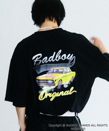 ∴WEGO/BAD BOYバッグプリント半袖Tシャツ
