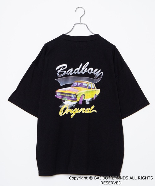BAD BOY（バッドボーイ）の「∴WEGO/BAD BOYバッグプリント半袖Tシャツ（Tシャツ/カットソー・メンズ・ホワイト/ブラック・MEDIUM/LARGE）」の13枚目の写真