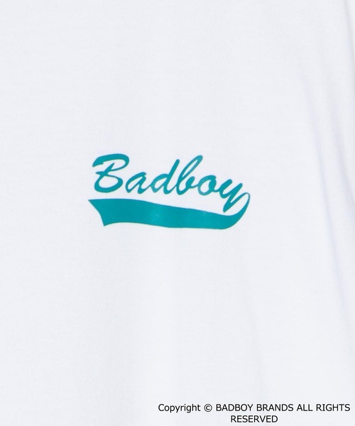 BAD BOY（バッドボーイ）の「∴WEGO/BAD BOYバッグプリント半袖Tシャツ（Tシャツ/カットソー・メンズ・ホワイト/ブラック・MEDIUM/LARGE）」の19枚目の写真
