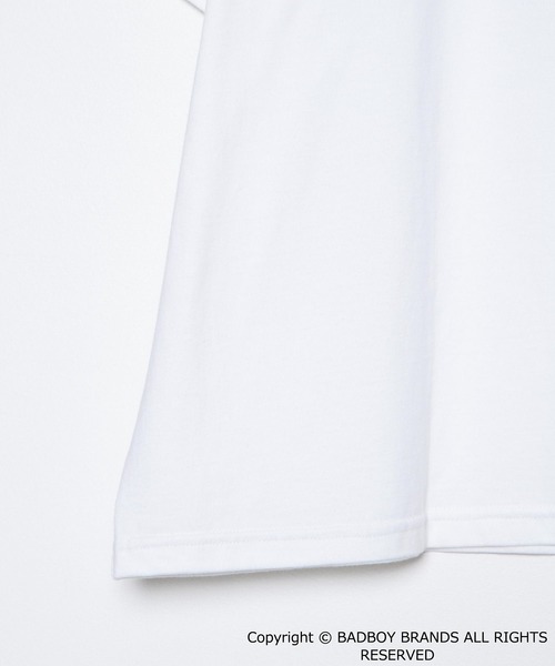 BAD BOY（バッドボーイ）の「∴WEGO/BAD BOYバッグプリント半袖Tシャツ（Tシャツ/カットソー・メンズ・ホワイト/ブラック・MEDIUM/LARGE）」の18枚目の写真