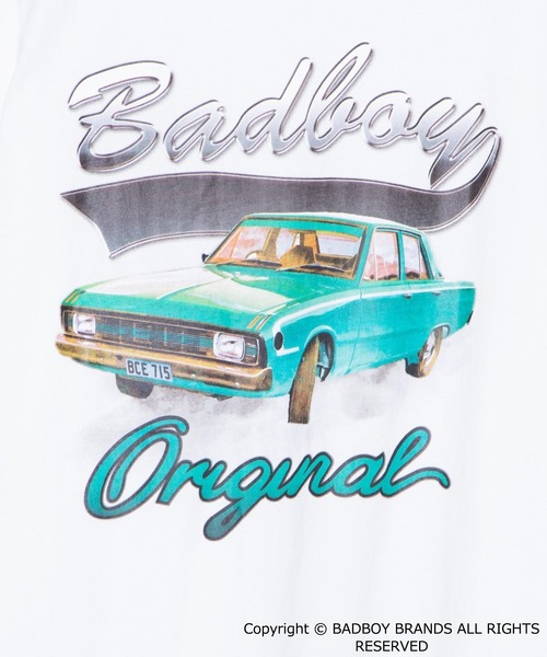 BAD BOY（バッドボーイ）の「∴WEGO/BAD BOYバッグプリント半袖Tシャツ（Tシャツ/カットソー・メンズ・ホワイト/ブラック・MEDIUM/LARGE）」の20枚目の写真