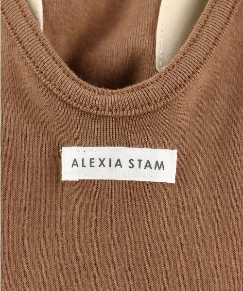 ALEXIA STAM（アリシアスタン）の「Padded Tank Top/パテッドタンクトップ（Tシャツ/カットソー・レディース・ラベンダー/レモンイエロー/テラコッタ・FREE）」の5枚目の写真