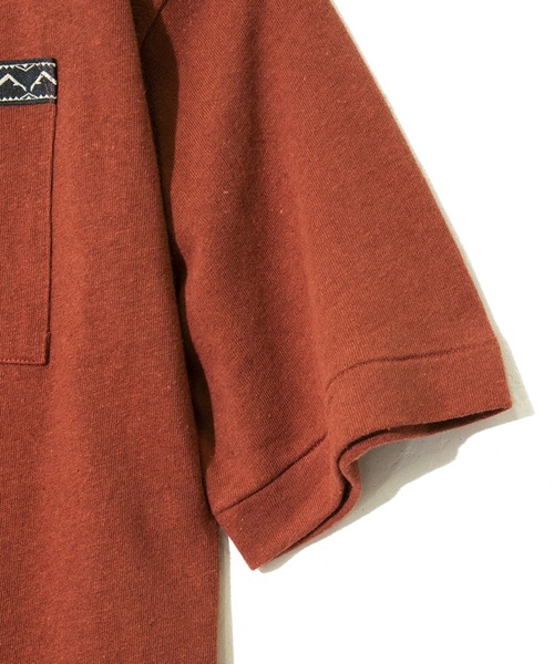 MANASTASH（マナスタッシュ）の「MANASTASH/マナスタッシュ　HEMP BOXY TEE（Tシャツ/カットソー・メンズ・ブラック/ブラウン/ナチュラル・MEDIUM/LARGE/X-LARGE）」の7枚目の写真