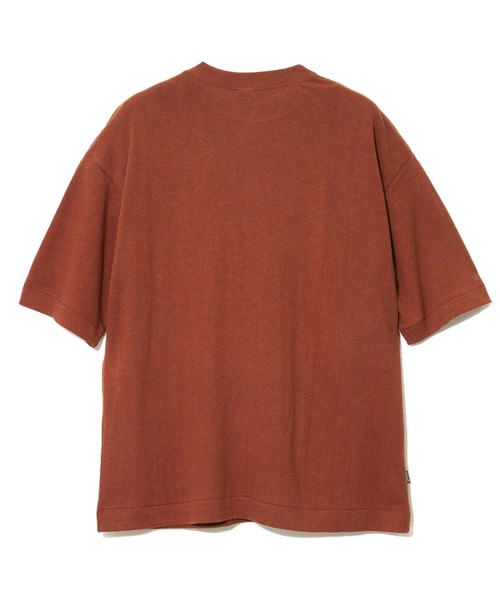 MANASTASH（マナスタッシュ）の「MANASTASH/マナスタッシュ　HEMP BOXY TEE（Tシャツ/カットソー・メンズ・ブラック/ブラウン/ナチュラル・MEDIUM/LARGE/X-LARGE）」の10枚目の写真