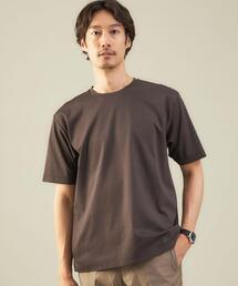 green label relaxing | ＜green label relaxing＞COOLスムース クルーネック 半袖 Tシャツ -接触冷感-(Tシャツ/カットソー)