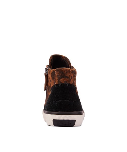 【ネット限定】Aceley Zip Hi / レディース エイスリージップハイ(レオパードスエード)