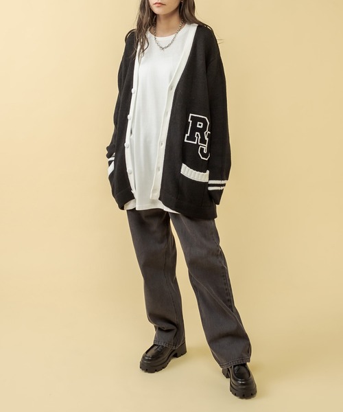 RASVOA（ラスボア）の「ホックタックデニムパンツ（デニムパンツ・レディース・ブラック・S/M）」の14枚目の写真