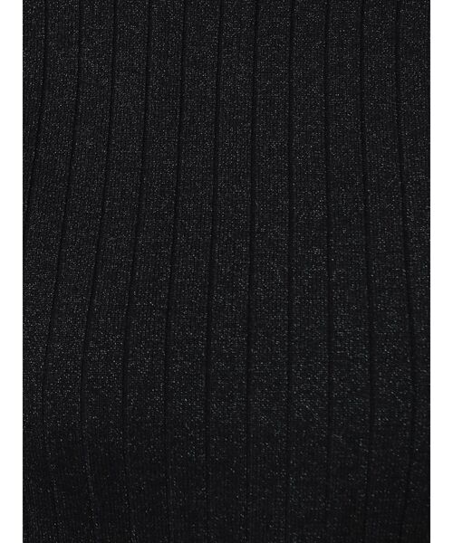 MURUA（ムルーア）の「グロスワイドリブスリムニット（ニット/セーター・レディース・ブラック/パープル/オレンジ/グリーン・FREE）」の11枚目の写真