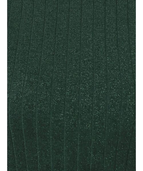 MURUA（ムルーア）の「グロスワイドリブスリムニット（ニット/セーター・レディース・ブラック/パープル/オレンジ/グリーン・FREE）」の13枚目の写真