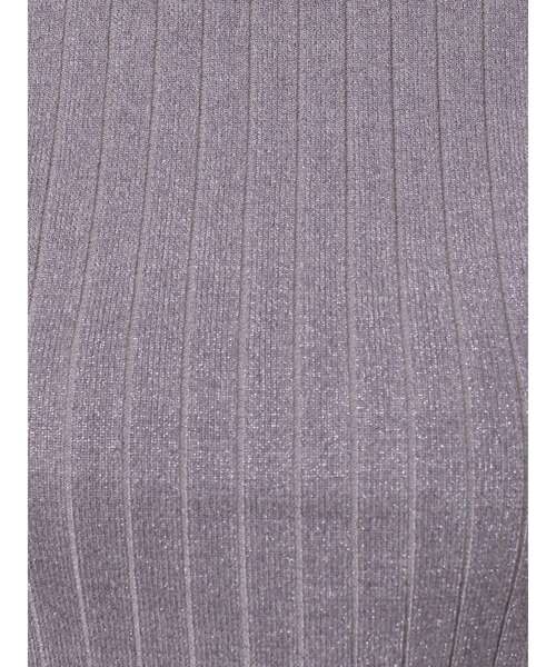 MURUA（ムルーア）の「グロスワイドリブスリムニット（ニット/セーター・レディース・ブラック/パープル/オレンジ/グリーン・FREE）」の14枚目の写真