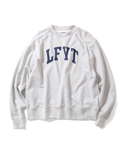 Lafayette（ラファイエット）の「LFYT ラファイエット [Lafayette] - アーチロゴ クルーネック スウェットシャツ [LFYT ARCH LOGO CREWNECK SWEATSHIRT]（スウェット・メンズ・アッシュグレー/ライトブルー/ブラック/パープル/ネイビー・M/L/XL/XXL/S）」の2枚目の写真