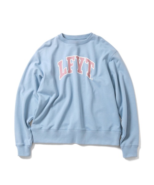 Lafayette（ラファイエット）の「LFYT ラファイエット [Lafayette] - アーチロゴ クルーネック スウェットシャツ [LFYT ARCH LOGO CREWNECK SWEATSHIRT]（スウェット・メンズ・アッシュグレー/ライトブルー/ブラック/パープル/ネイビー・M/L/XL/XXL/S）」の3枚目の写真