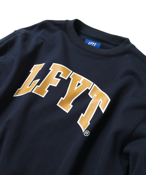 Lafayette（ラファイエット）の「LFYT ラファイエット [Lafayette] - アーチロゴ クルーネック スウェットシャツ [LFYT ARCH LOGO CREWNECK SWEATSHIRT]（スウェット・メンズ・アッシュグレー/ライトブルー/ブラック/パープル/ネイビー・M/L/XL/XXL/S）」の12枚目の写真