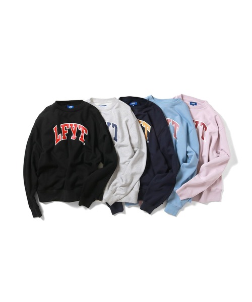 Lafayette（ラファイエット）の「LFYT ラファイエット [Lafayette] - アーチロゴ クルーネック スウェットシャツ [LFYT ARCH LOGO CREWNECK SWEATSHIRT]（スウェット・メンズ・アッシュグレー/ライトブルー/ブラック/パープル/ネイビー・M/L/XL/XXL/S）」の16枚目の写真